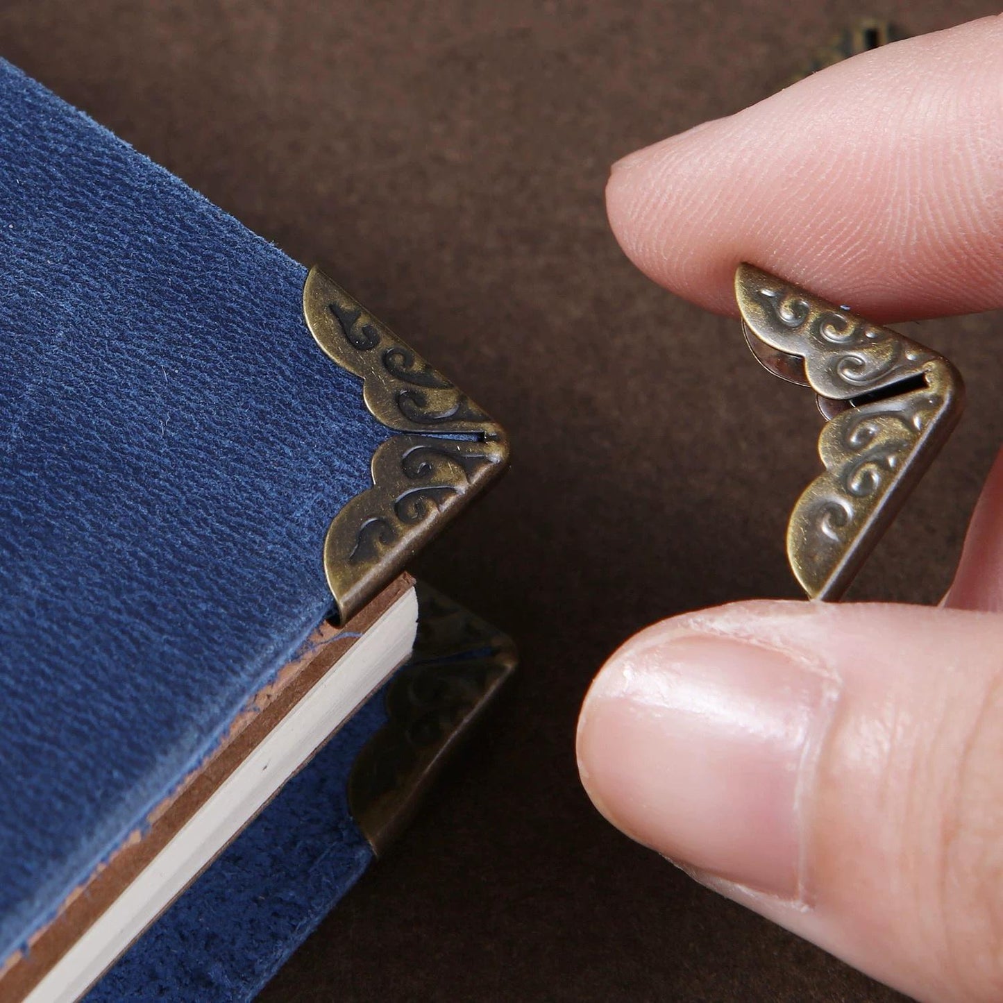 6pcs Metal Corner Protectors For Travel Journal Books Photo Albums | Travel Journal Accessories