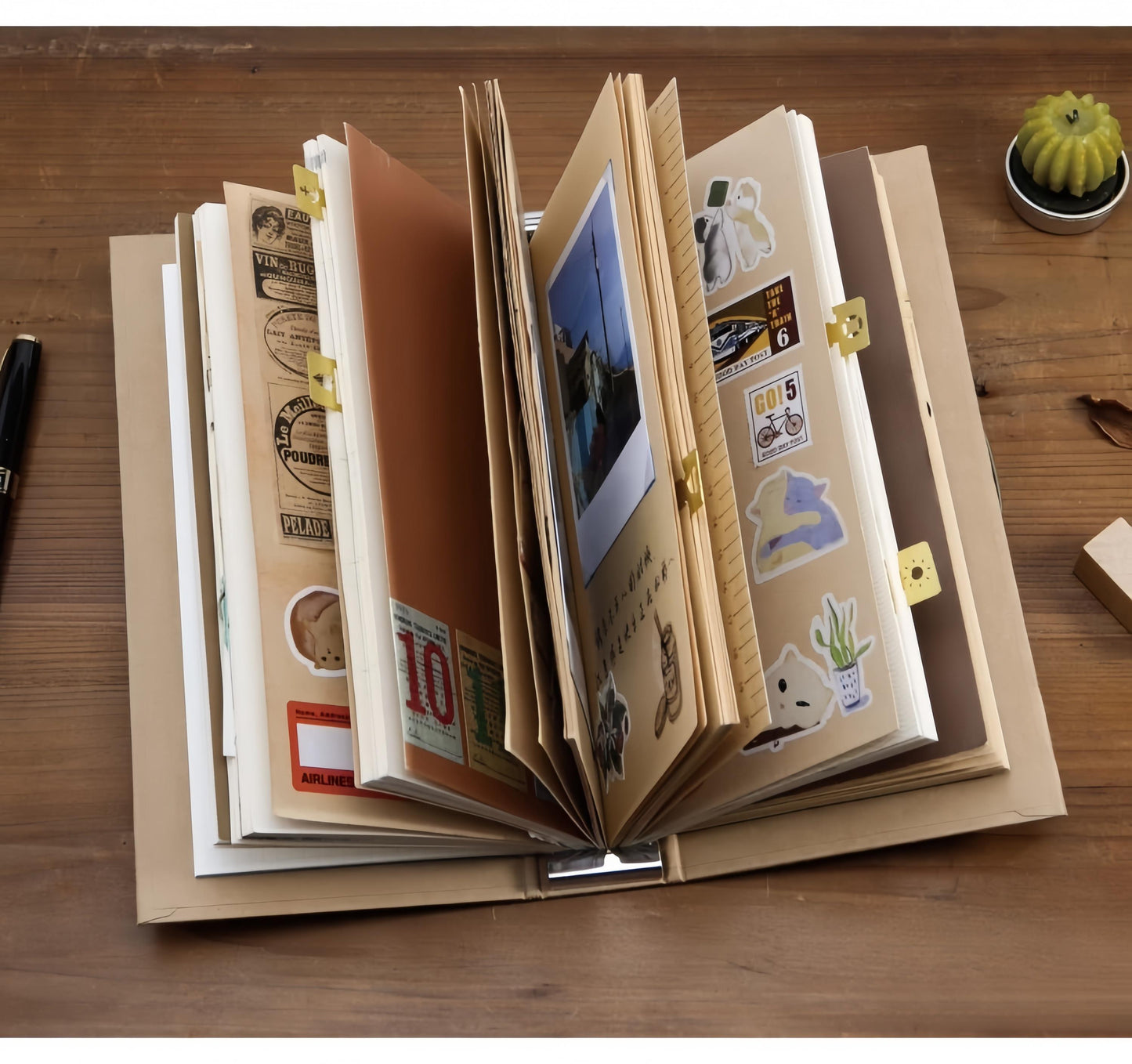 Travel Journal Refill Holder | Standard Passport TN Travel Journal Organizer | Refill Insert Storage | TN Accessories
