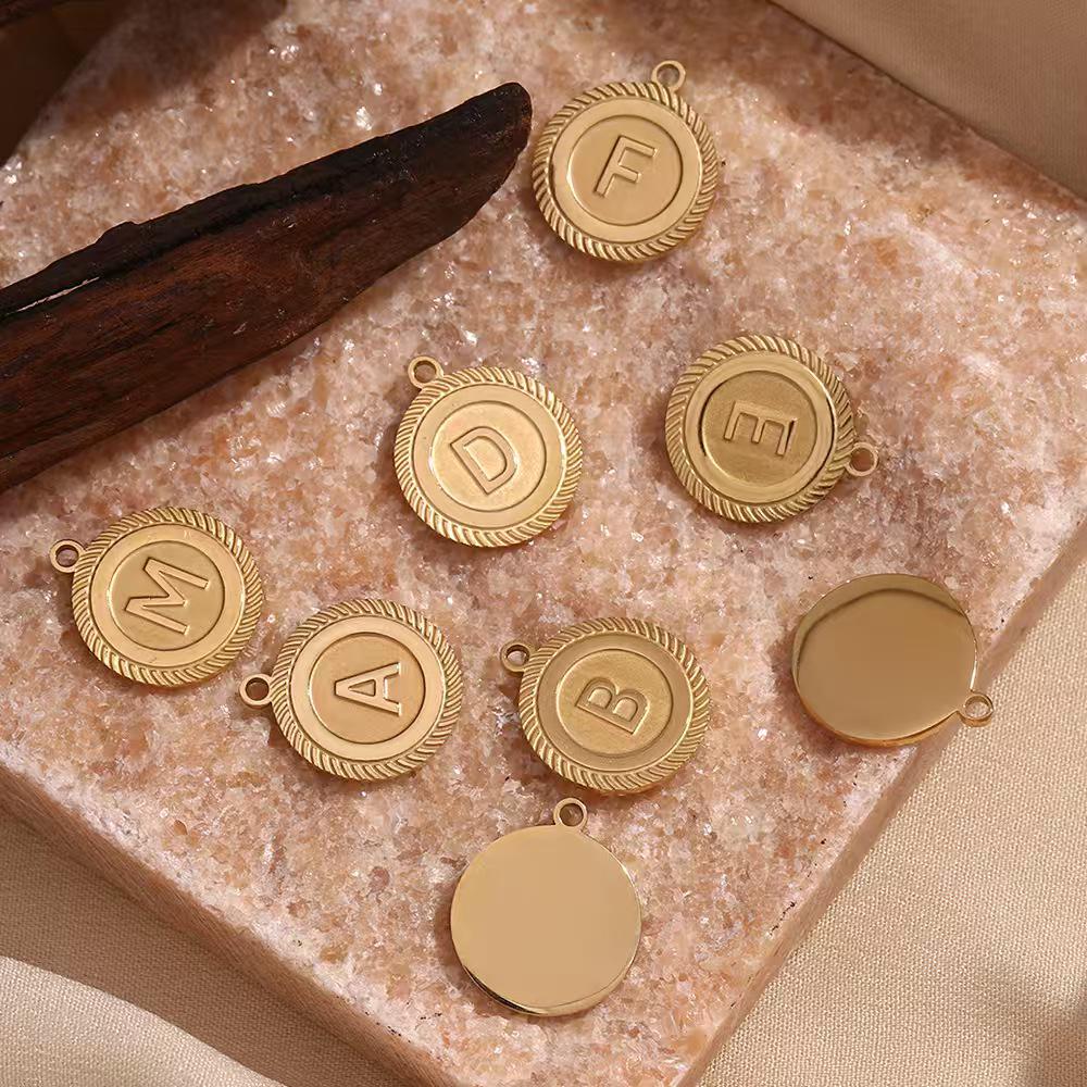Gold Letter Travel Journal Vintage Charms | Journal Planner Charms | Travel Journal TN Accessories