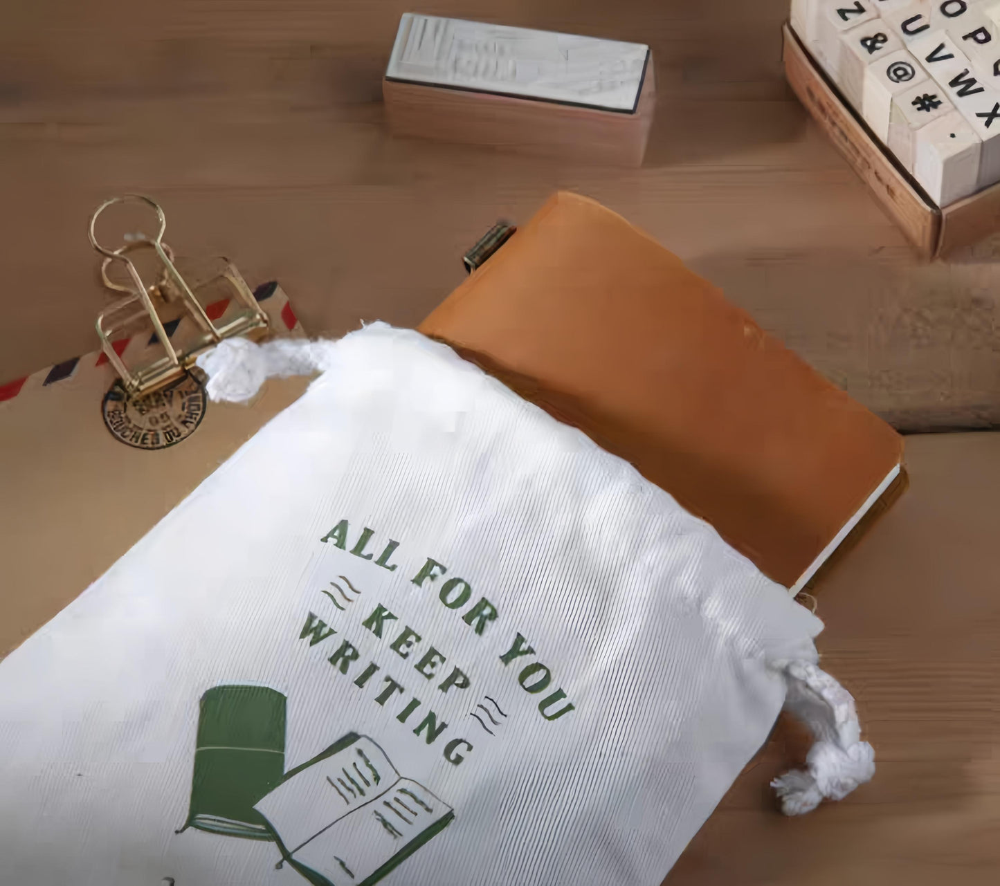 Traveler‘s Notebook Cotton Bags | A5 Passport Standard Size Journal Pouches Storage Bag | Standard Passport TN Organizer | TN Accessories