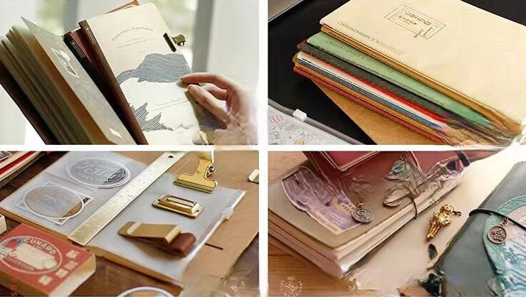 Travel Journal Refill Holder | Standard Passport TN Travel Journal Organizer | Refill Insert Storage