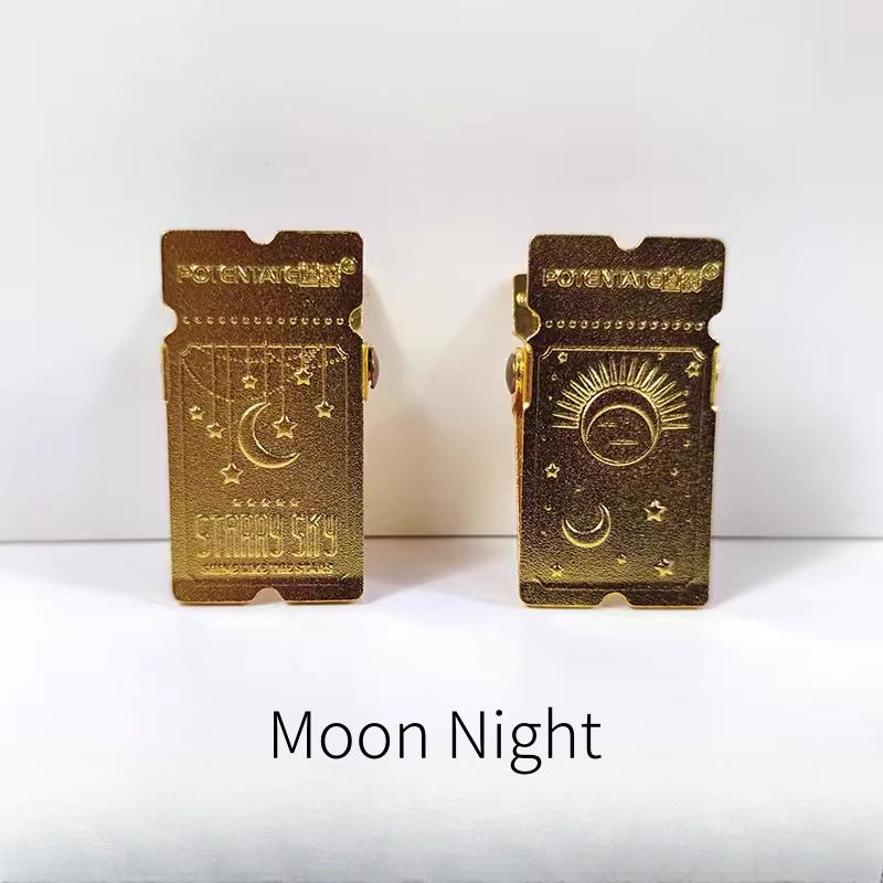 Retro Brass Metal Clips | Double Sided | Strong Paper Clip | Travel Journal TN Clip | Journal Notebook Planner Accessories Supplies