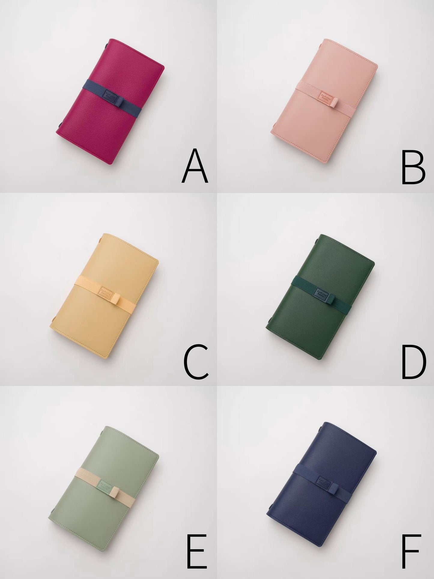 Vibrant Color Standard Size Travel Journal | Vegan Leather TN Cover | Travel Journal | Gift for Her Him