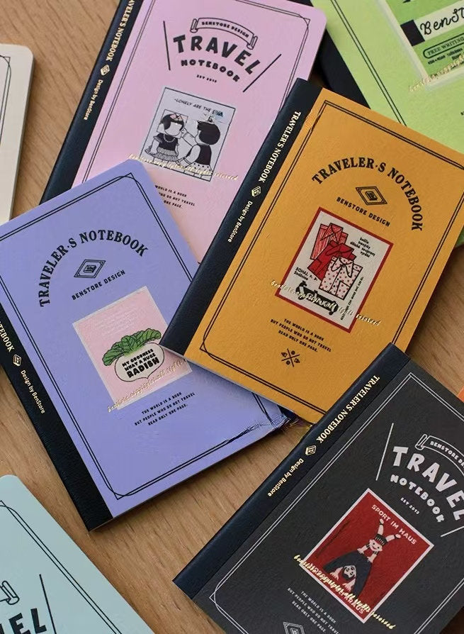 Retro Passport TN Travel Journal Refills Inserts | Travel Journal | 2024 Journal Diary Notebook Planner | School Study Supplies