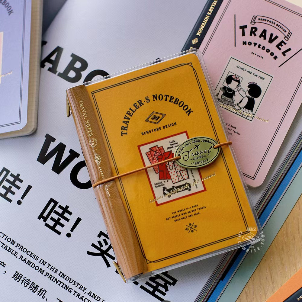 Retro Passport TN Travel Journal Refills Inserts | Travel Journal | 2024 Journal Diary Notebook Planner | School Study Supplies