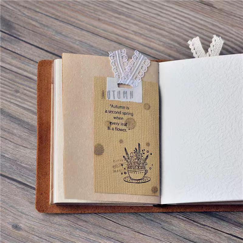Mixed Special Material Paper TN Refills | Standard Passport Size Inserts | Travel Journal Planner | Travel Journal Accessories