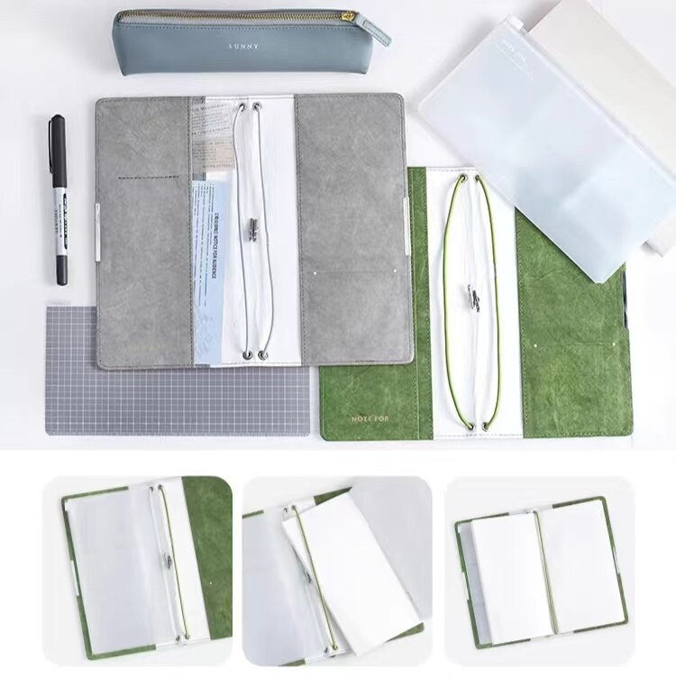 Travel Journal Set | Standard Size | DuPont Paper Cover | Travel Journal | Notebook Journal Supplies | Gift for Her