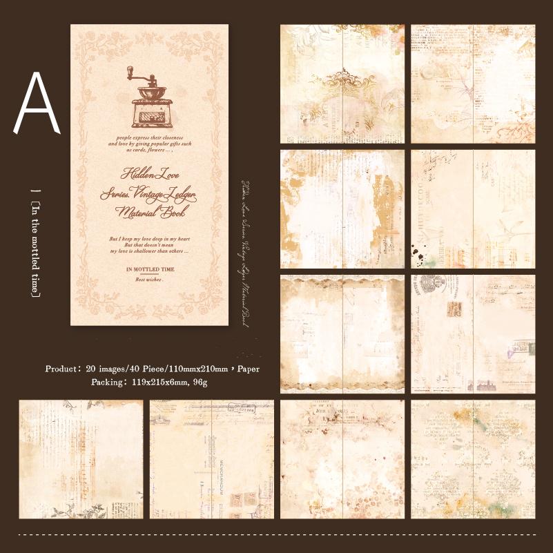 Stitch Material Notebook | Travel Journal Inserts Refills | Standard Size | Travel Journal TN Accessories