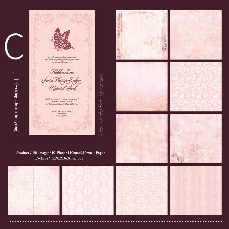 Stitch Material Notebook | Travel Journal Inserts Refills | Standard Size | Travel Journal TN Accessories