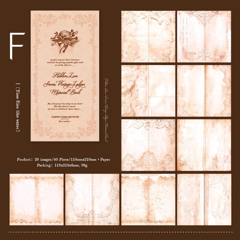 Stitch Material Notebook | Travel Journal Inserts Refills | Standard Size | Travel Journal TN Accessories
