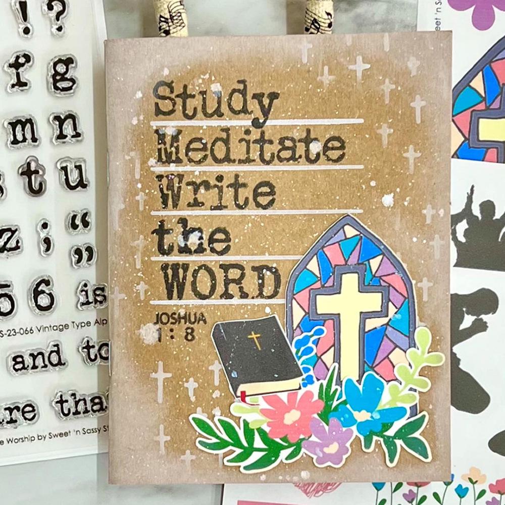 Upper and Lowercase English Letters Number Stamp | Planner Notebook Transparent Rubber Stamps | Bullet Journal Planner Accessories Supplies