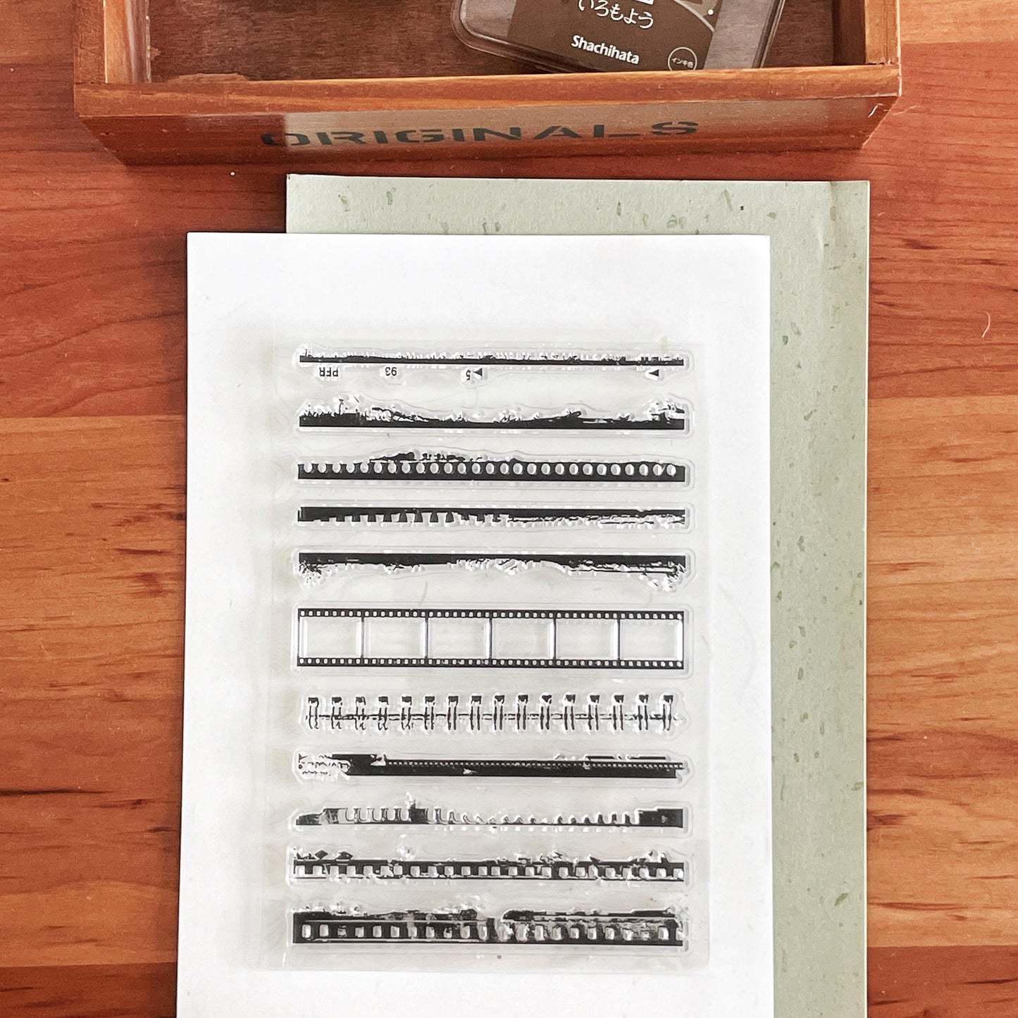 Torn Paper Clear Stamp | Memo Transparent Rubber Stamps | Bullet Journal Junk Journal Planner Accessories Card Making