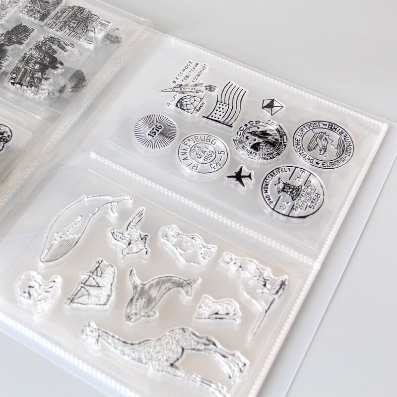 Clear Stamp Storage Album | Cutting Dies Storage Album | Sticker Album | 5x7