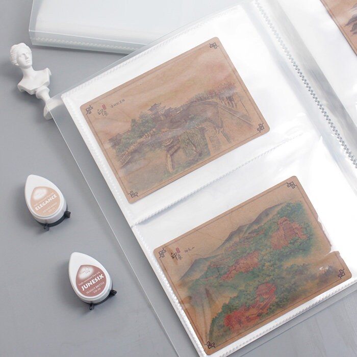 Clear Stamp Storage Album | Cutting Dies Storage Album | Sticker Album | 5x7