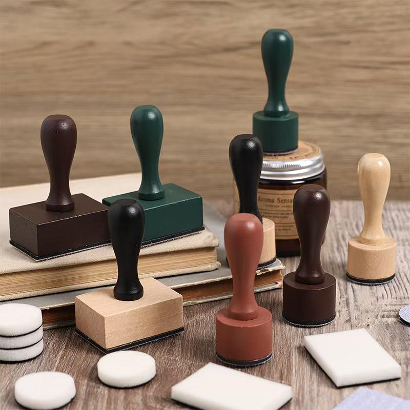 Wood Handle Applicator Tool | Mini Blending Tools With Foam | Ink Blending Tool | Foam Applicators