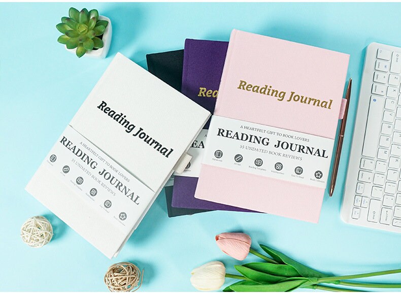 Reading Tracker Journal | Book Review Journal | Physical Reading Planner | Book Club Gift | Book Lover Gift | Gift for Her