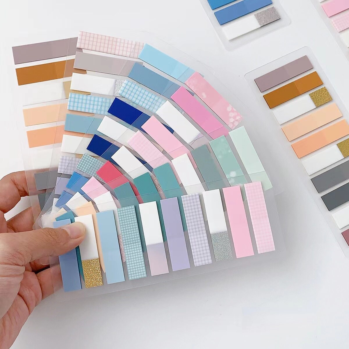 Sticky Tabs Book Tabs Page Markers Page Flags Sticky Notes | Index Tabs | Writable Book Annotation Kit | Journal Planner Study