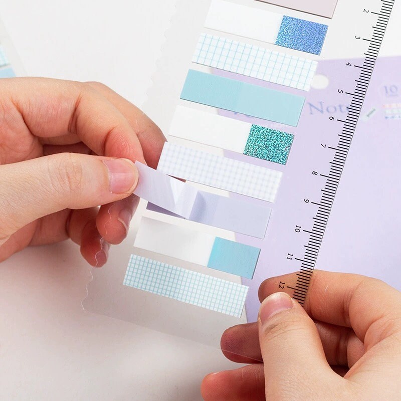 Sticky Tabs Book Tabs Page Markers Page Flags Sticky Notes | Index Tabs | Writable Book Annotation Kit | Journal Planner Study