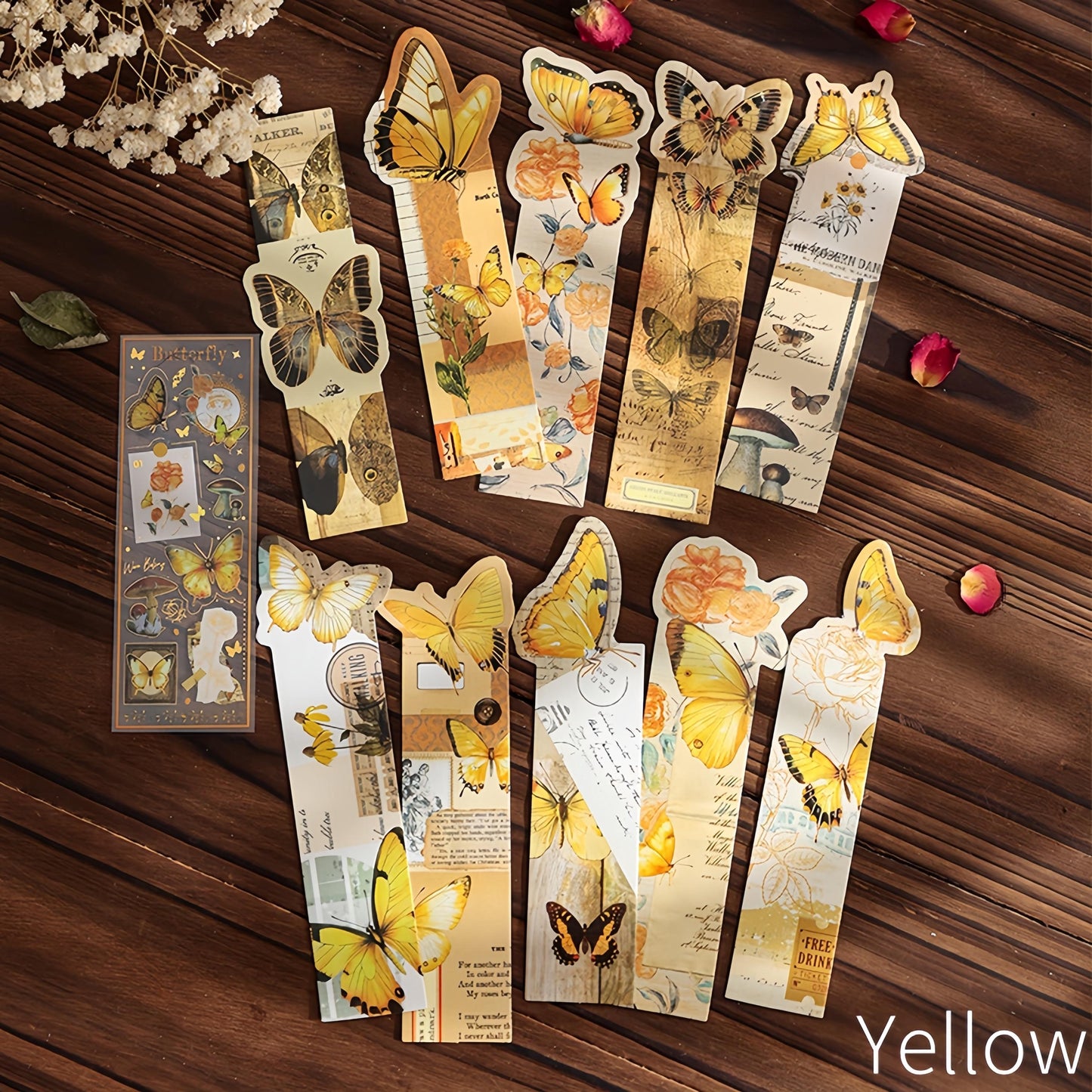 Retro Butterfly Dream Bookmark | Butterfly Page Keeper | Book Lover Gift | Planner Journal Bookmarks | Book Accessories Gift for Reader Her