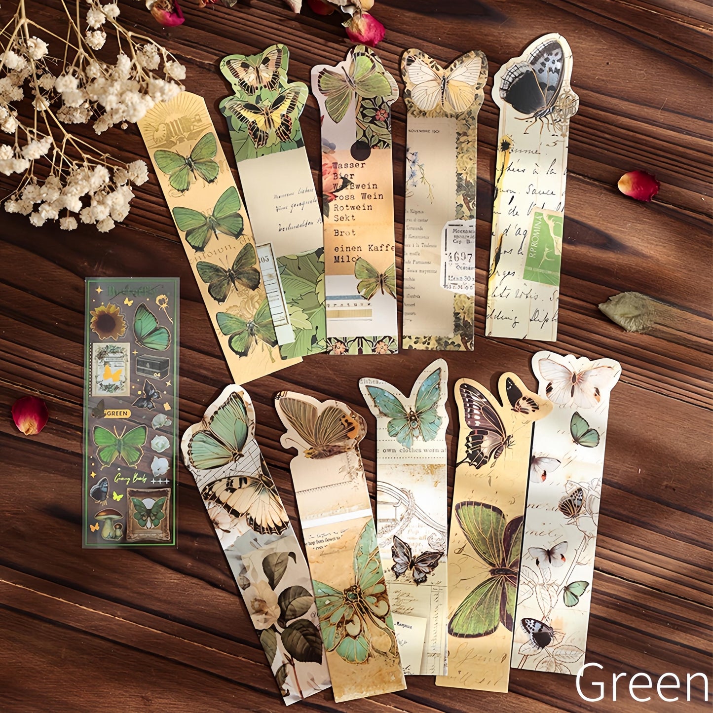 Retro Butterfly Dream Bookmark | Butterfly Page Keeper | Book Lover Gift | Planner Journal Bookmarks | Book Accessories Gift for Reader Her