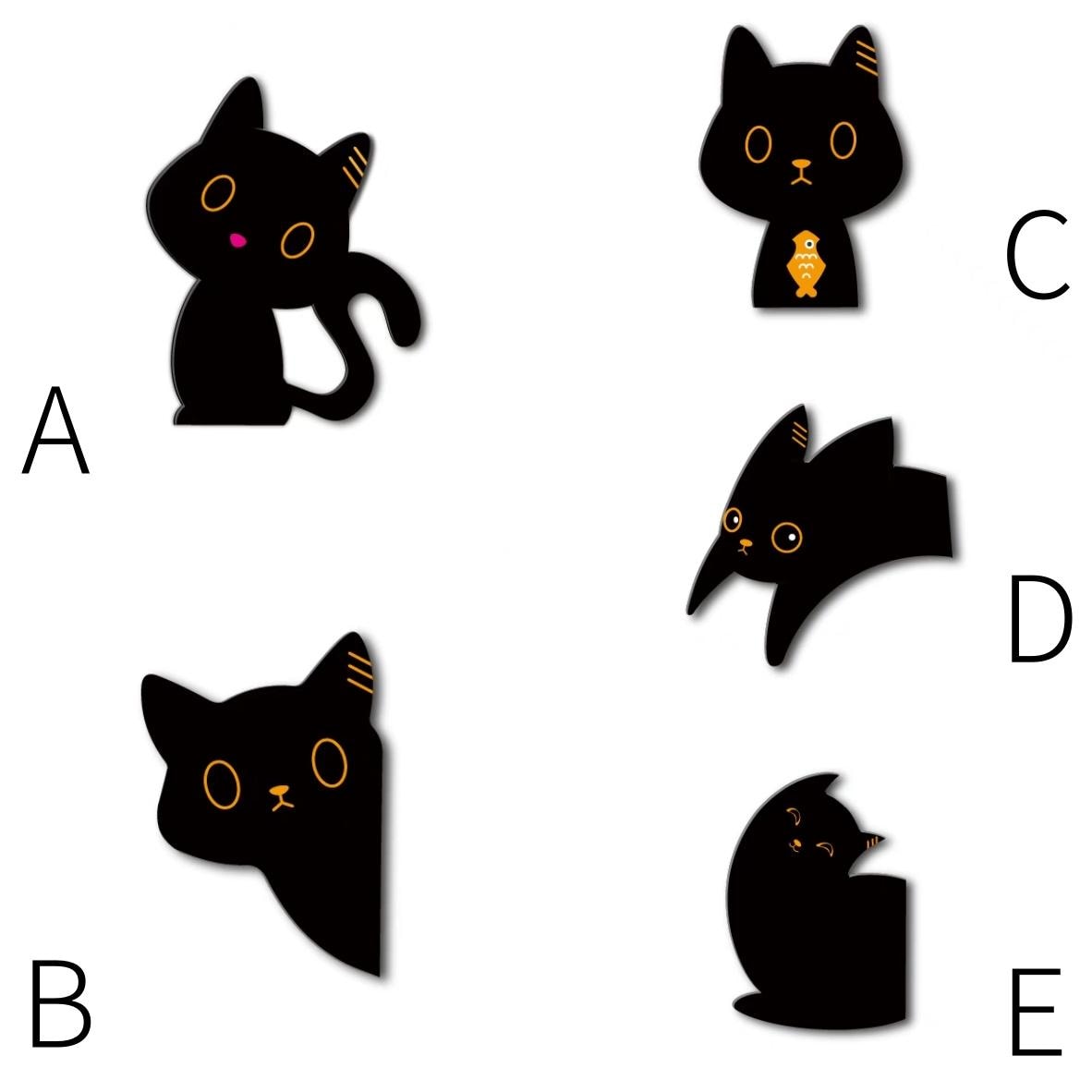 Cute Cat Magnetic Bookmark | Kawaii Kitten Page Keeper | Book Lover Book Club Gift | Book Reading Accessories | Gift for Reader Bookworm