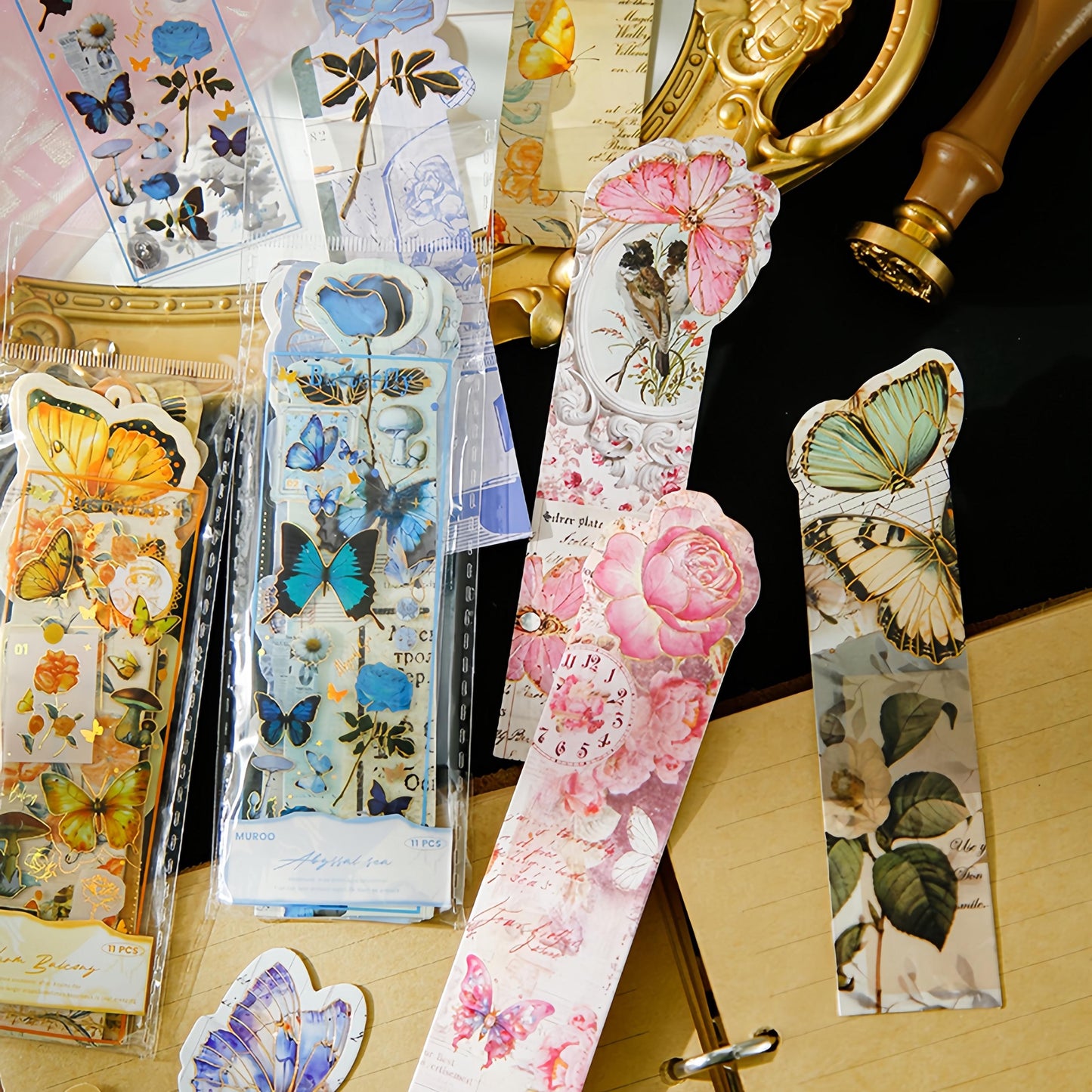 Retro Butterfly Dream Bookmark | Butterfly Page Keeper | Book Lover Gift | Planner Journal Bookmarks | Book Accessories Gift for Reader Her