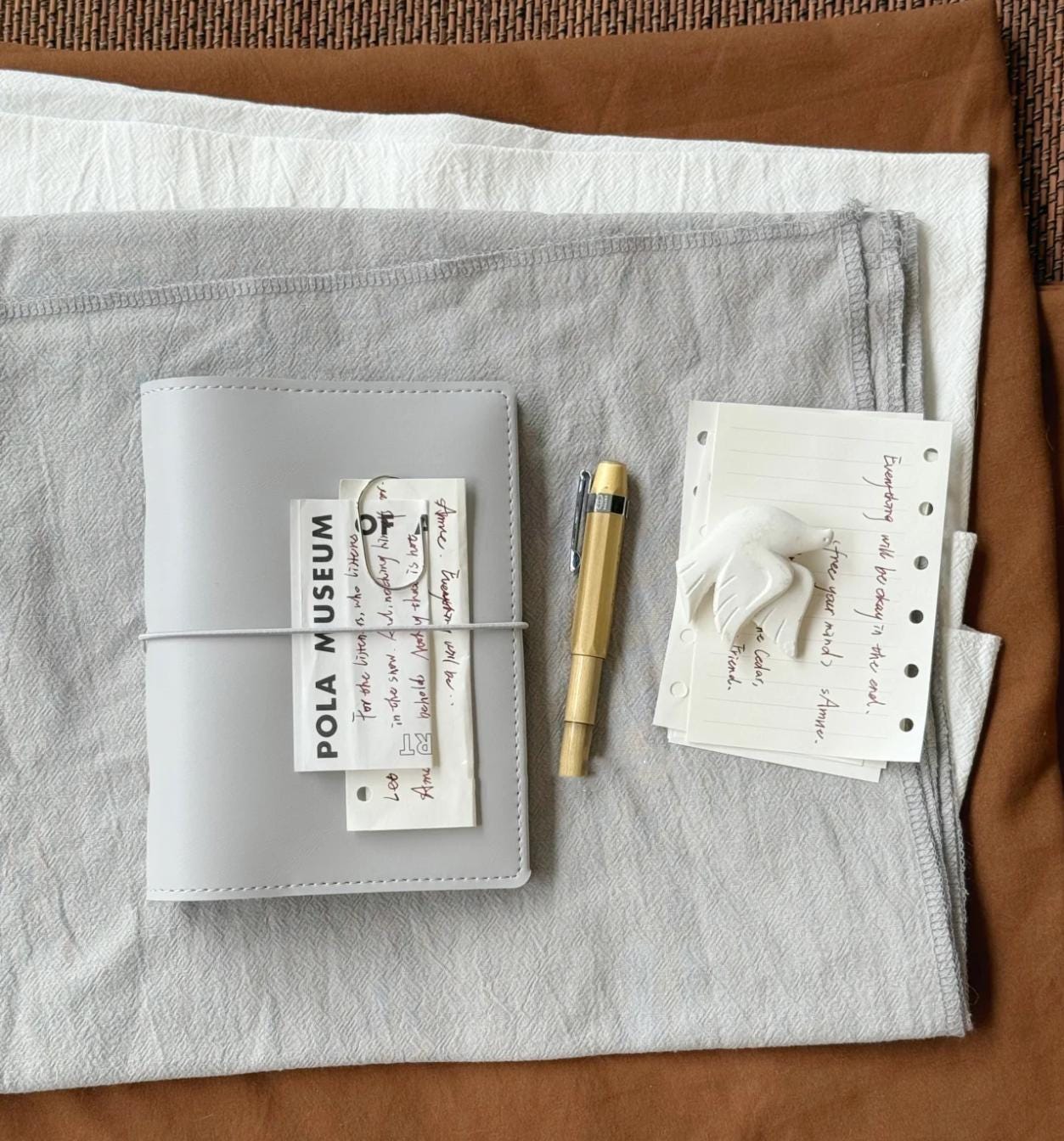 True A6 Vegan Leather 6 Ring Binder Planner | Loose Leaf Binder | Daily Weekly Monthly Planner Journal | 2025 Refillable Planner Cover