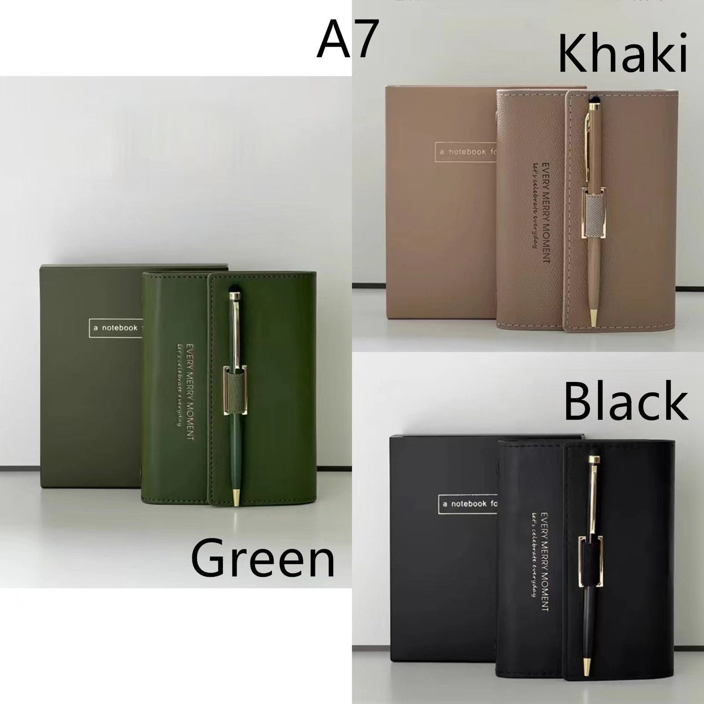 2025 A5 A6 A7 Leather 6 Ring Binder | Planner Cover | Journal Agenda Notebook | Luxury Gift for Her | School Office Stationery