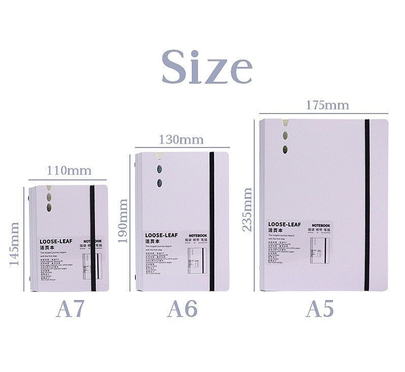 2024 A5 A6 A7 Planner Binder | Lose Leaf Binder | A5 Personal | 6 Ring Binder | Planner