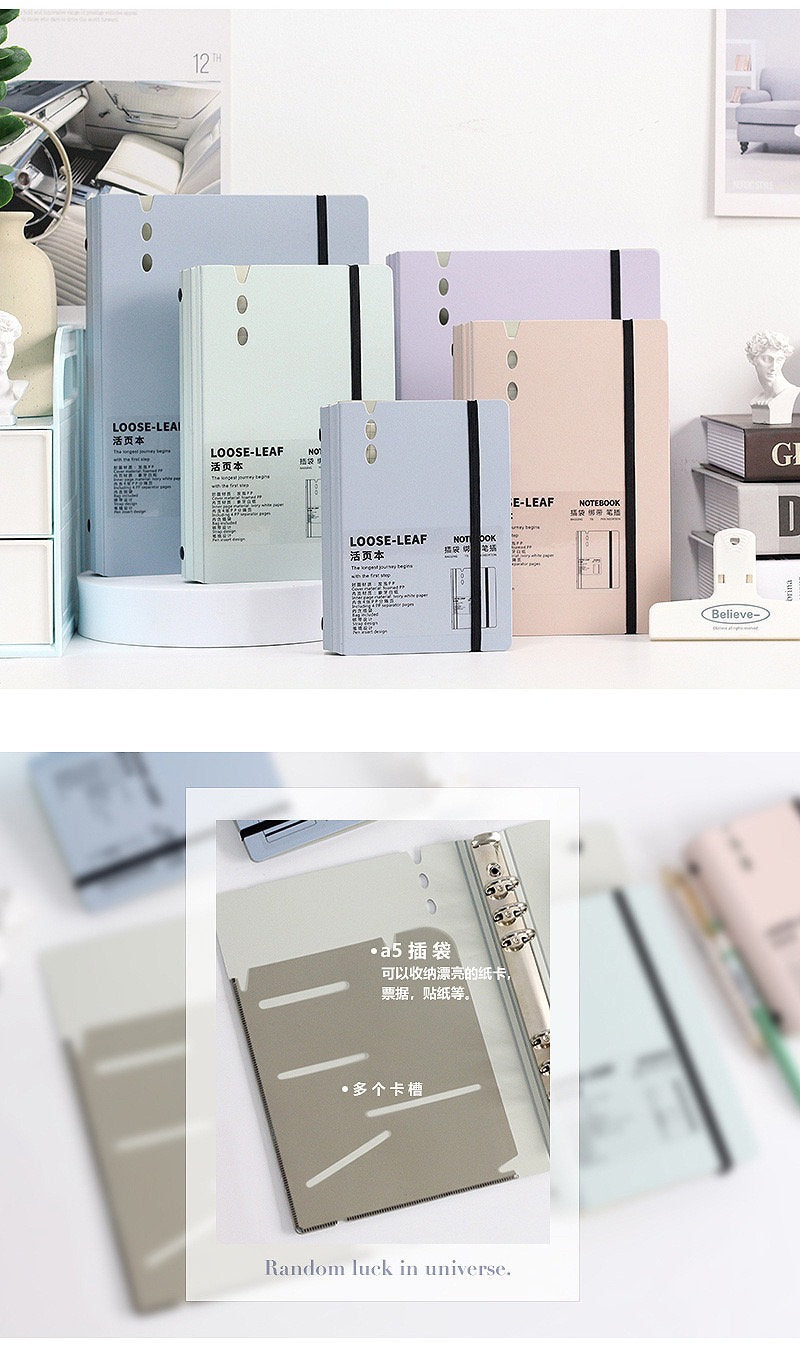 2024 A5 A6 A7 Planner Binder | Lose Leaf Binder | A5 Personal | 6 Ring Binder | Planner