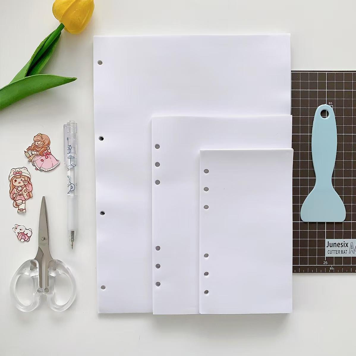 A5 A6 Release Paper Book | Sticker Tape Collection Book | Sticker Book | Reusable Release Pages | Sticker Organizer Storage Book