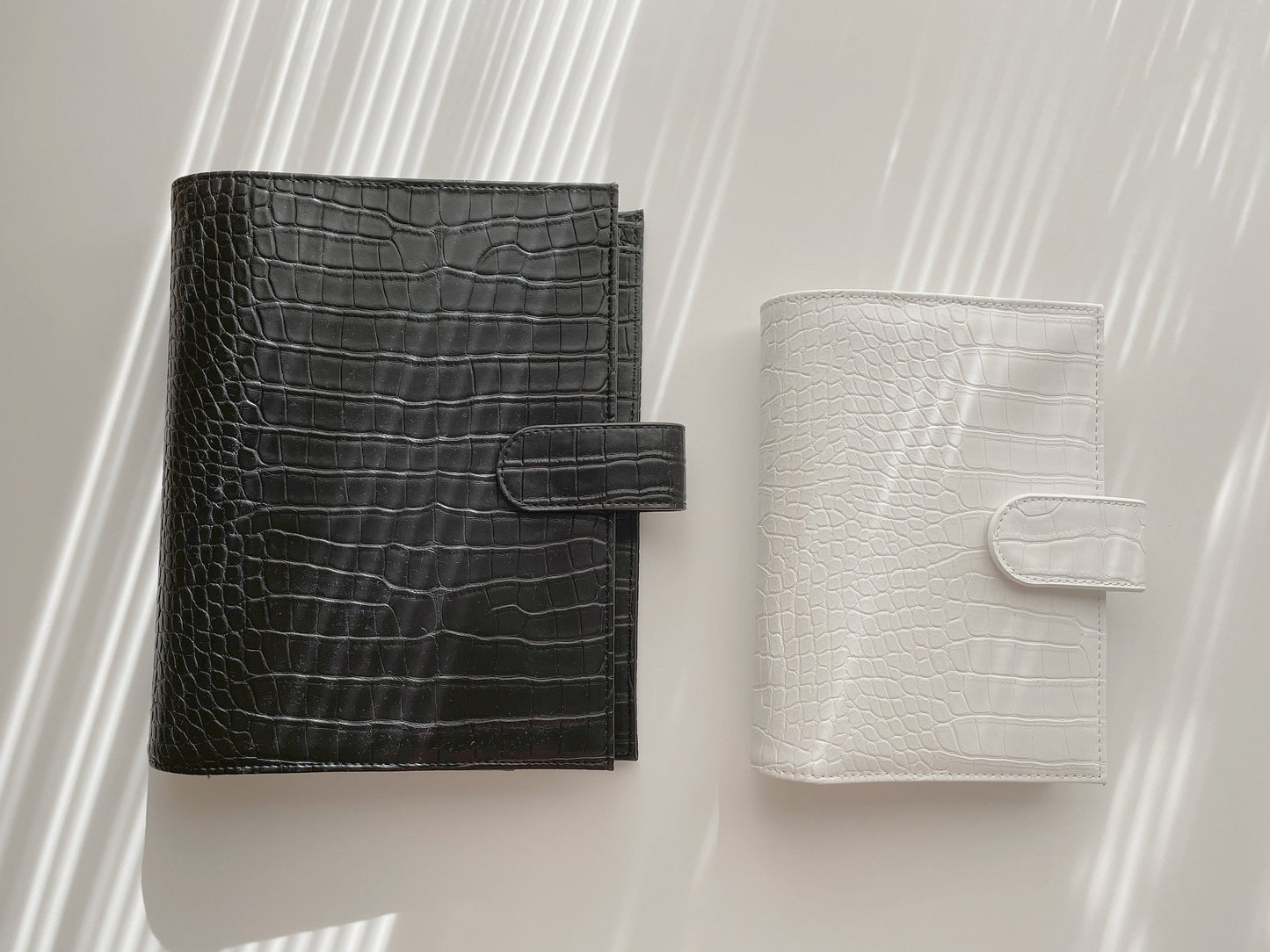 2025 Crocodile Vegan Leather Personal A5 Planner Cover | Croc 6 Ring Binder | Gold Rings | Planner Agenda Journal Organizer | Gift for Her