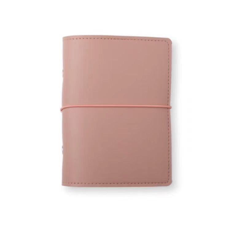 2025 A7 Pocket Small PU Leather 6 Ring Binder | Planners | Journal Diary Agenda Planner | Gift for Her | School Office Stationery