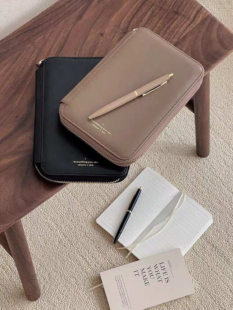 2025 Zipper Planner Organizer | 6 Ring Binder | Planners | Journal Diary Agenda Planner | Gift for Her | Business School Office Stationery