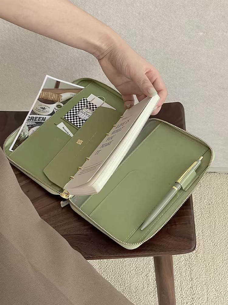 2025 Zipper Planner Organizer | 6 Ring Binder | Planners | Journal Diary Agenda Planner | Gift for Her | Business School Office Stationery