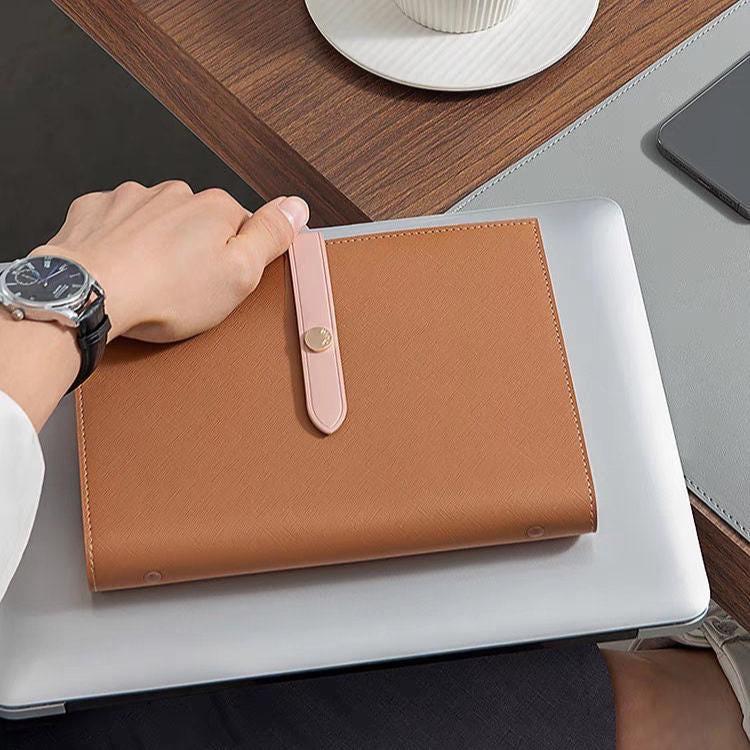2025 A5 A6 Leather 6 Ring Binder | Planner Cover | Journal Agenda Notebook | Luxury Gift for Her | School Office Stationery