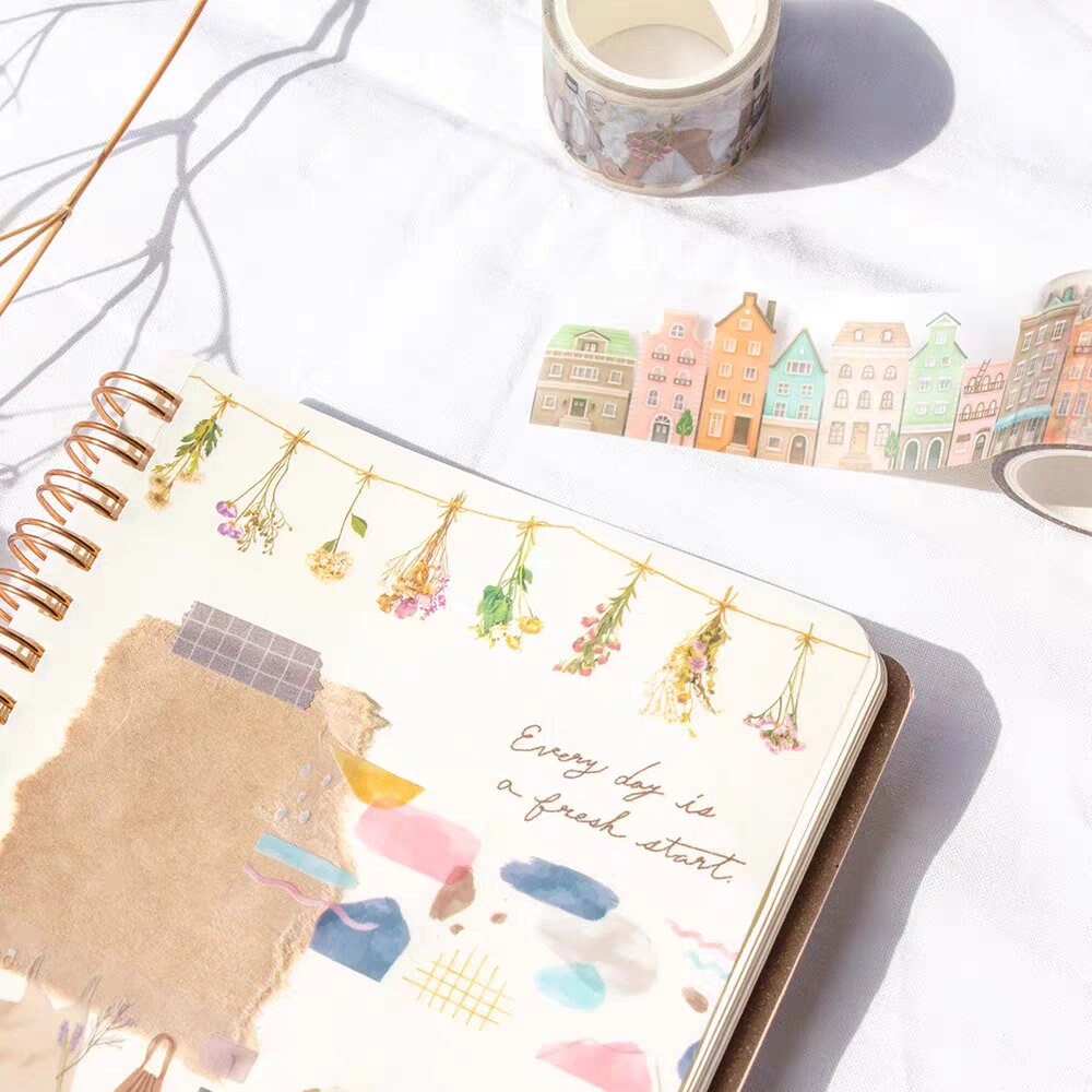 Mind Wave Decorative PET Tape | Midtown Girl's Closet | Japanese PET Masking Tape | Cute Planner Journal Collage Scrapbooking Supplies