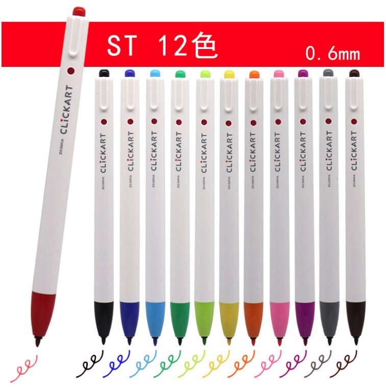 Zebra Clickart Pens Set