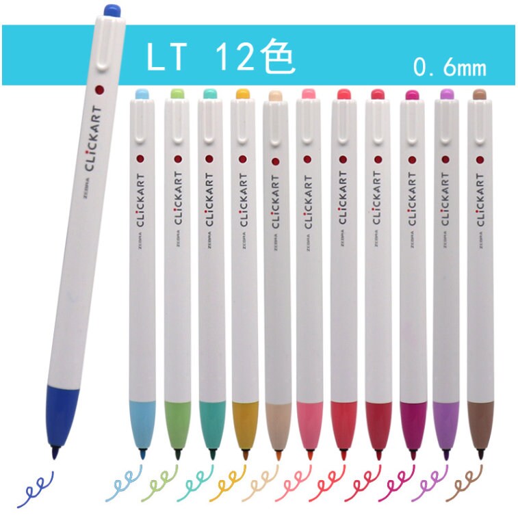 Zebra Clickart Pens Set