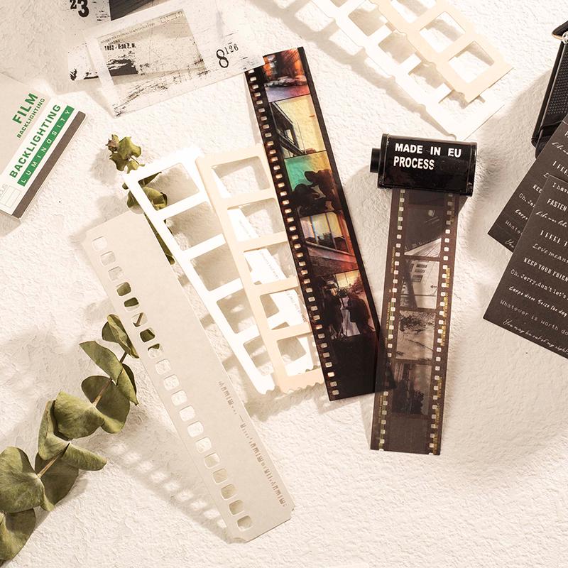 94pcs Vintage Film Theme Material Pack | Memory Keeper | Collage Kit | Junk Journal Starter | Bullet Journaling | Scrapbooking DIY Album