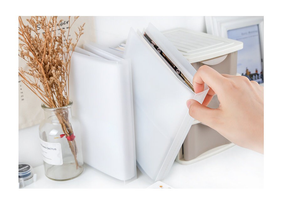 Clear Sticker Photo Storage Album | Cutting Dies Storage Album | Sticker Album | 5''x3.5''