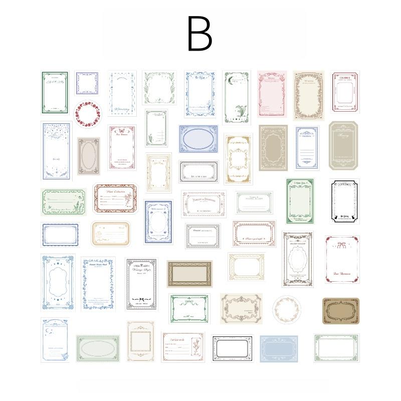 100pcs Vintage Material Paper Pack | Retro Junk Journal Kit | Lace Label Collage Material Pack Creative Journaling Scrapbooking Supplies