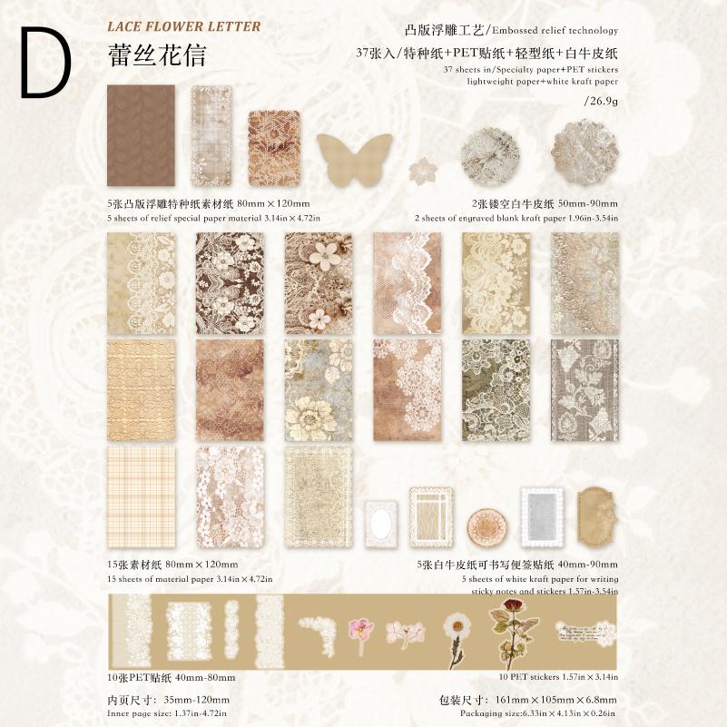 Retro Coffee Butterfly Material Paper Pack | Retro Vintage Junk Journal Kit | Lable Memo Background Paper | Journaling Scrapbooking Supplies