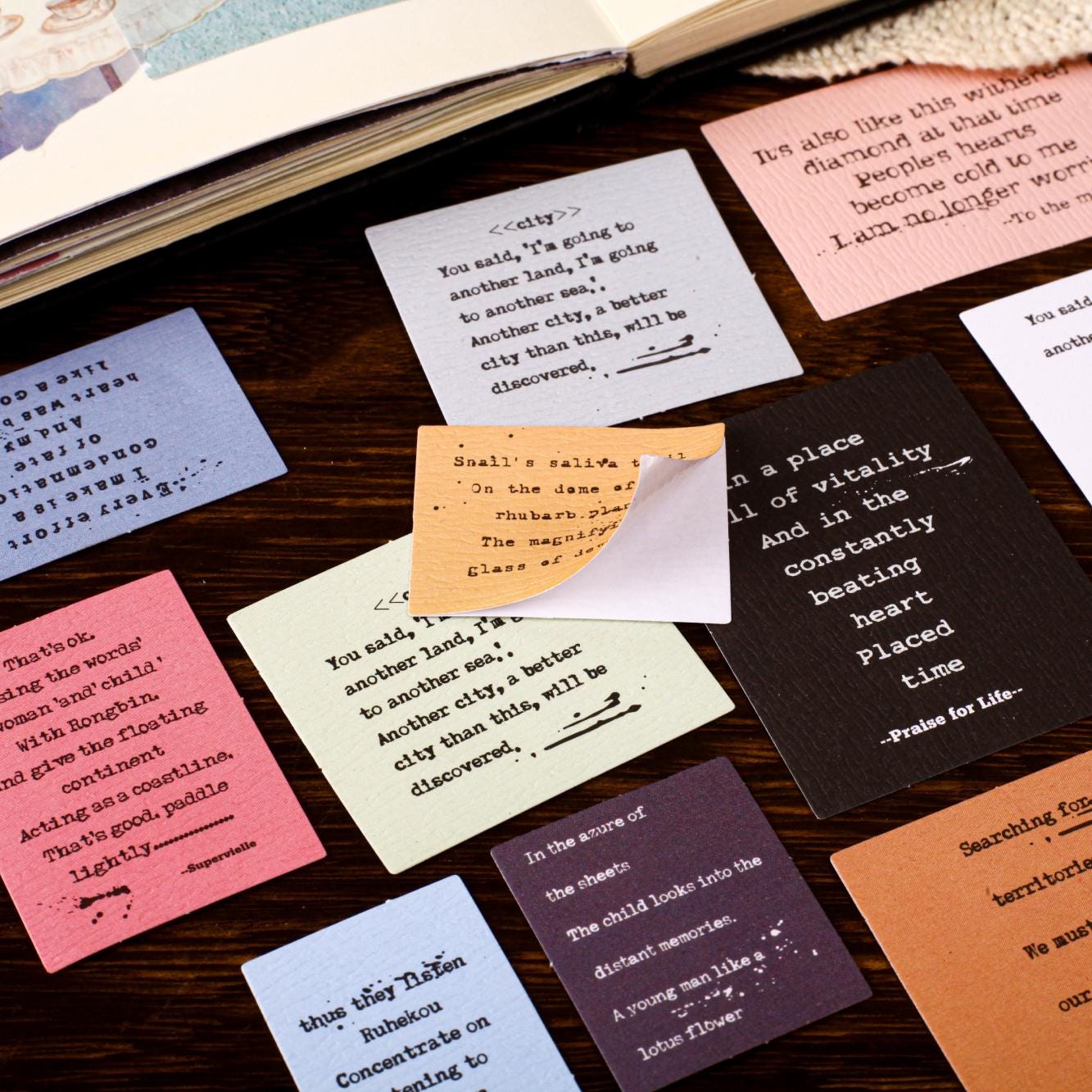 Inspirational Quote Stickers | Planner Junk Journal Bullet Journals Scrapbooking Decorative Stickers