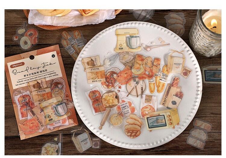 The Good Life Deco Stickers | Coffee | Stationery | | Scrapbooking | Sticker Pack | Die Cut