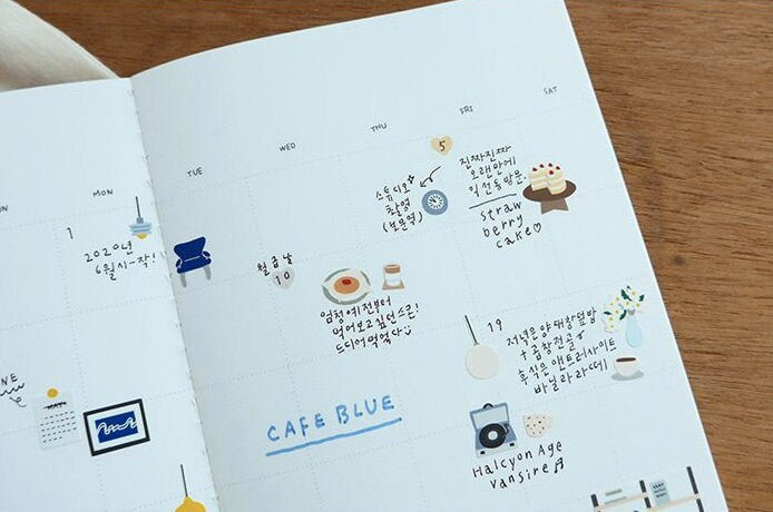 Coffee Lover Sticker Pack / Stickers / Korean Planner Stickers