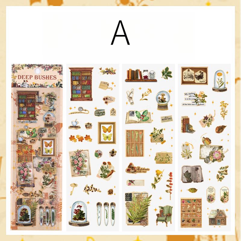 Tale of Middle Ages | Retro Stickers | Planner Sticker Set|Junk Journal Bullet Journal Deco Stickers | Scrapbooking Collage Craft Supplies
