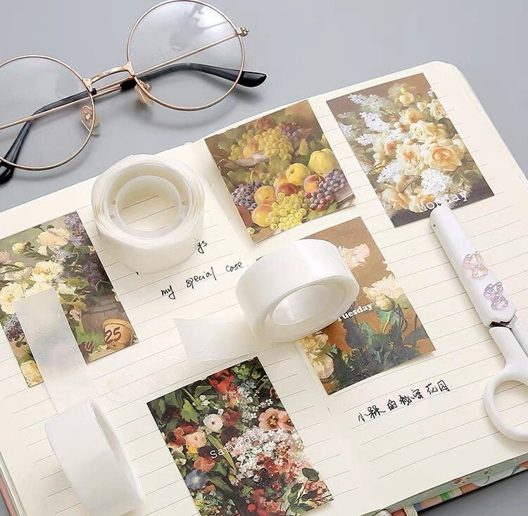 100 Point Dots | Removable Adhesive Point Tape | Double Sided Dots Stickers for Craft Wedding Decoration | Balloon Glue