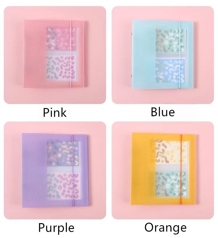 A5 2 Ring Sticker Storage Book | Card Storage | 6 Ring Binder | Clear Binder | Photo Storage Album | Back to School | Scrapbooking Organizer
