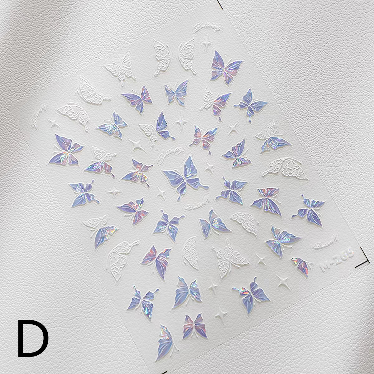 Dreamy Butterfly Sticker Sheet | Cup Phone Case Earphone Case Decoration Stickers | Planner Journal Scrapbooking Kids Craft Supplies